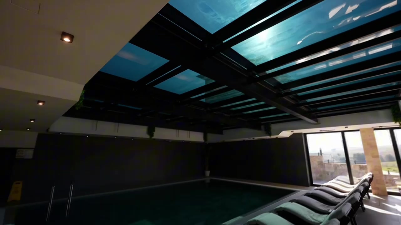 The pool at Villa di Montagna
